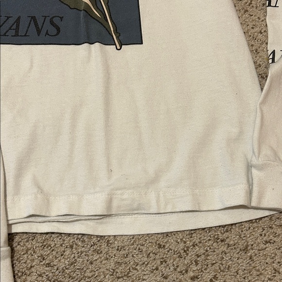 Vans White Long Sleeve with Floral Graphic - Picture 5 of 9
